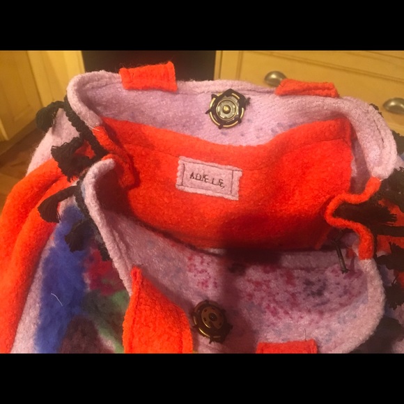 Handmade felted wool handbags Large/ small ,boho, wearable art - Picture 8 of 15